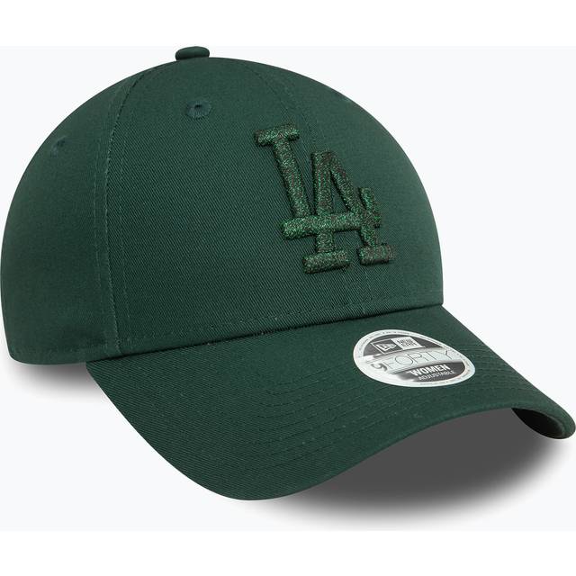 New Era Ladies 9forty Metallic La Dodgers Cap- Green, Green, Women