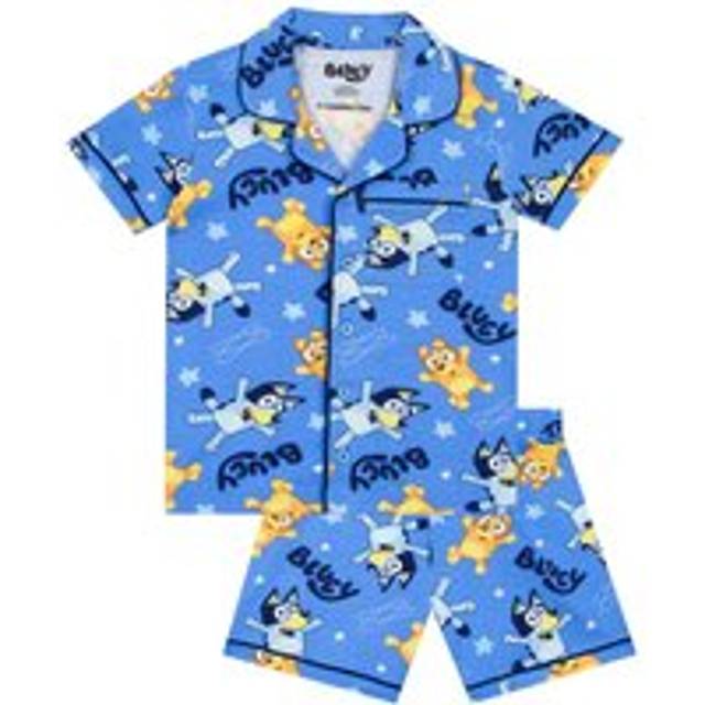 Bluey Character Button Up Pyjamas