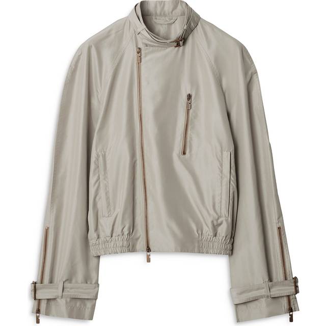 Burberry Silk Harrington Jacket - Castle - 50