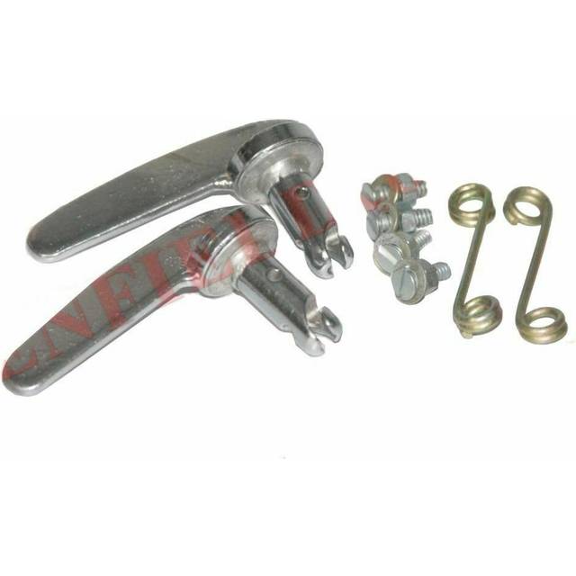 Bonnet grill catch kit steel chrome plated massey ferguson 135