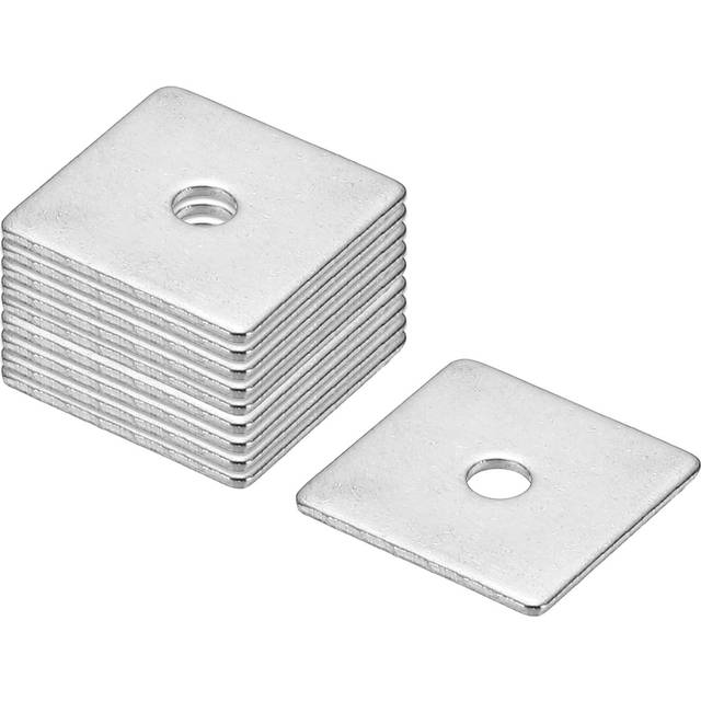 M3x16x1mm square washers, 36pcs square bearing plate washers stainless steel