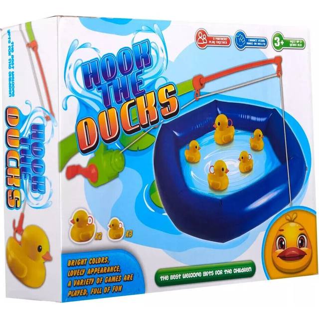 Water Game Fishing Duck Hook a Duck Kid's Bath Game