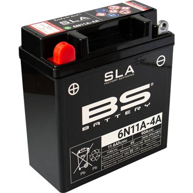 BS Battery SLA Battery Maintenance Free Factory Activated - 6N11A-4A