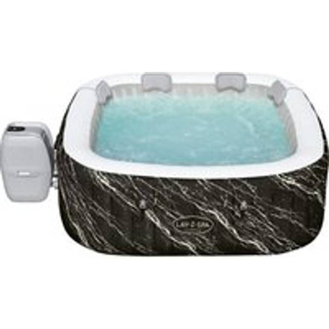 Lay-Z-Spa Florence 6 Person Inflatable Hot Tub 66 x 180cm - Black - 6 Seater