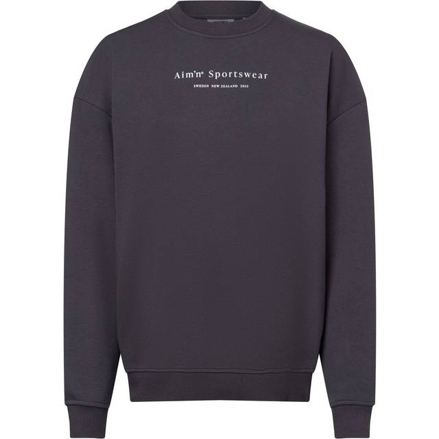 AIM´N Serif Sweatshirt |Grå |L
