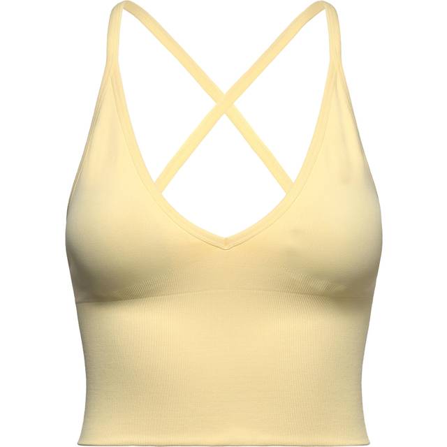 AIM´N Shape Seamless Cross Back Bralette |Gul |L