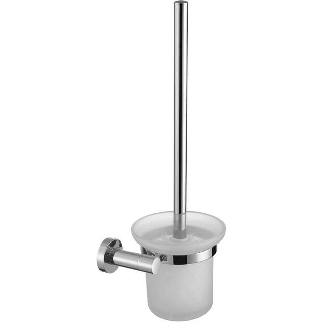 Apollo Project Wall-Mounted Toilet Brush and Holder (33.6cm H X 14.4cm W X 12cm D)