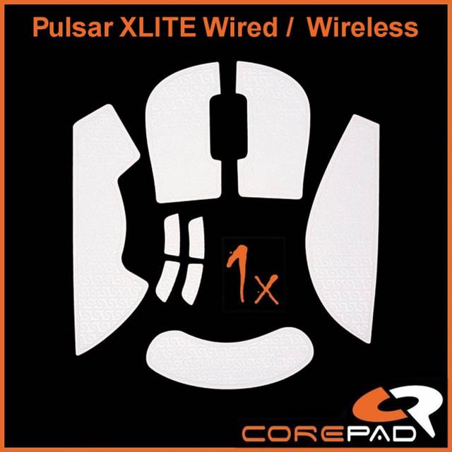 Corepad Soft Grips till Pulsar Xlite Wired/Xlite Wireless/Xlite V2 Wireless -