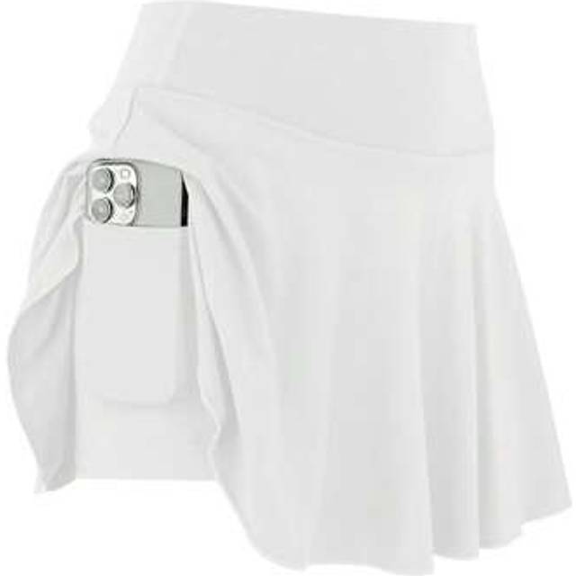 SHEIN 1pc Women Plus Size Athletic Skirt, High Waist Workout Running Tennis Skirt With Pockets, Casual Stylish Skort