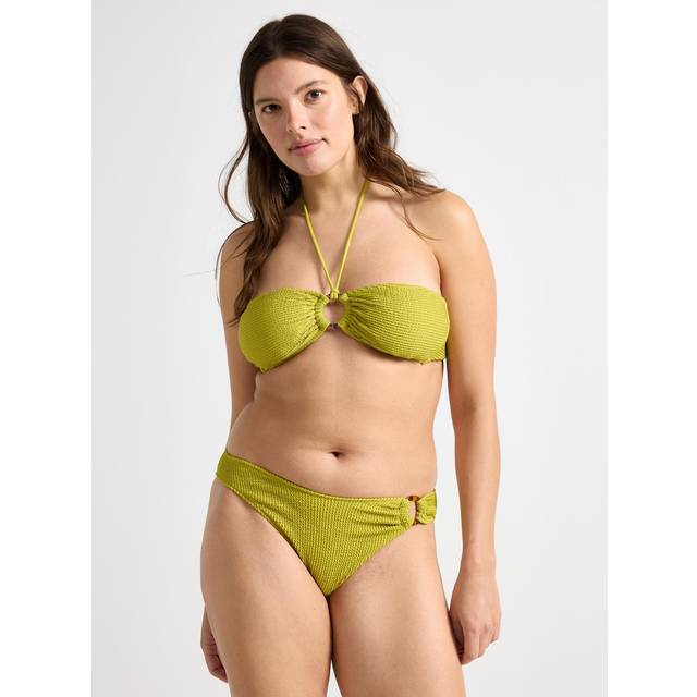 Brazilian crinkled bikini bottom