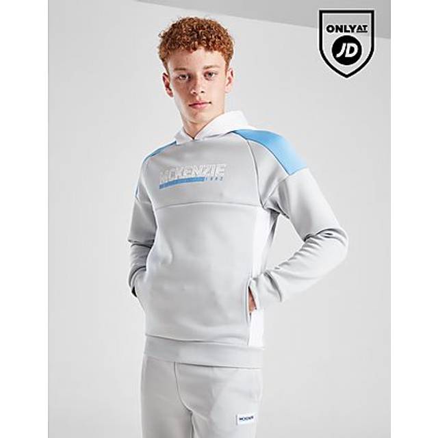 McKenzie Nova Poly Overhead Hoodie Junior - Grey - 10-12Y