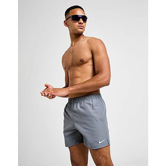 Nike Swim Essential 5" Volley Shorts - Grey - Mens - XXL