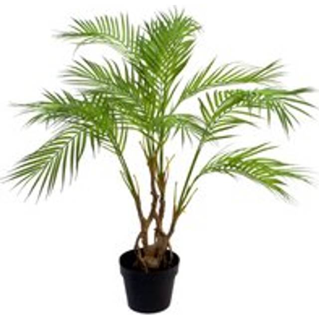 90cm Artificial Areca Palm Plant Twisted Detail Trunk