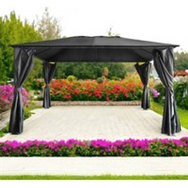 Royalcraft Titan 4mx3m Galvanised steel gazebo grey complete