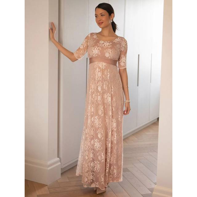 Tiffany Rose Esther Lace Maternity & Nursing Dress, Blush