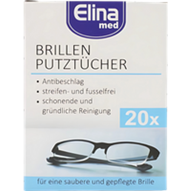 Elina Med Glasses Cloths - 20 pcs