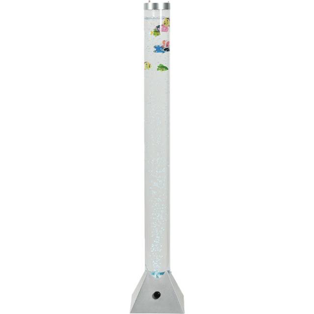 Valuelights Kids Bubble Lamp 90Cm Silver Floor Table Childrens Sensory Bubble Lamp - One Size