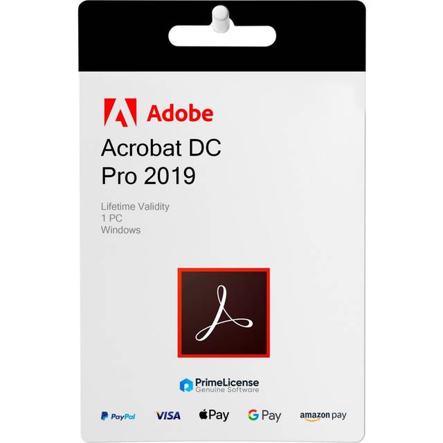 Adobe Acrobat Pro 2019