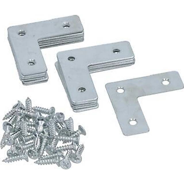 37mm (1.5in.) Corner Mending Plate Angle Bracket L Shape Reinforcing Repairing