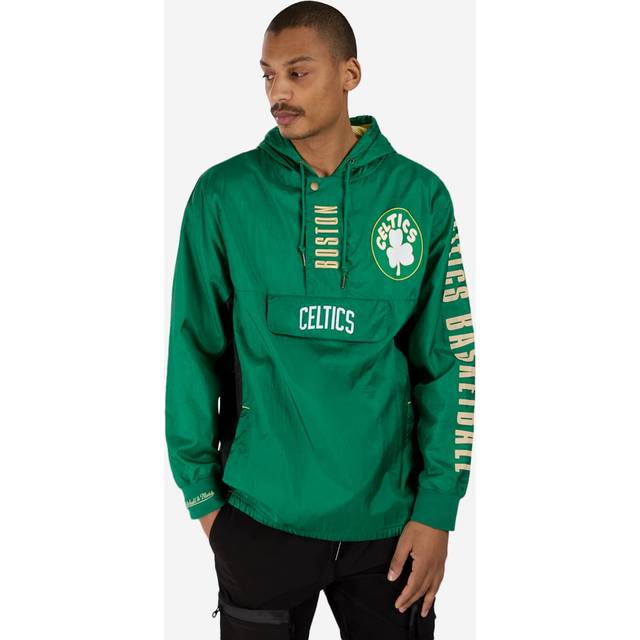 Mitchell & Ness, Sportswear, male, Green, S, Boston Celtics Windbreaker Vintage Logo