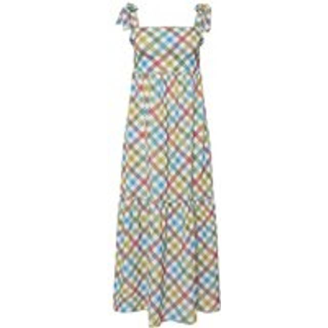 Pixiegirl Red Gingham Tie Shoulder Maxi Dress 12 Pixiegirl | Petite Women's Maxi Dresses