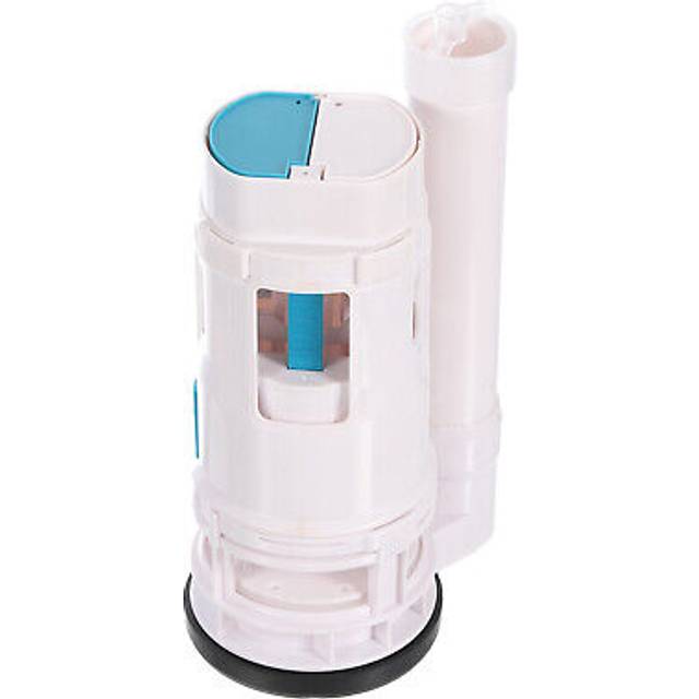 Toilet flush valves, 188mm/7.4" length toilet replacement parts, white