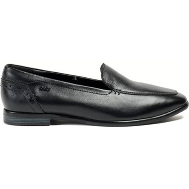 Women's Pod Penny Leather Women's Black Loafers - Size: 6