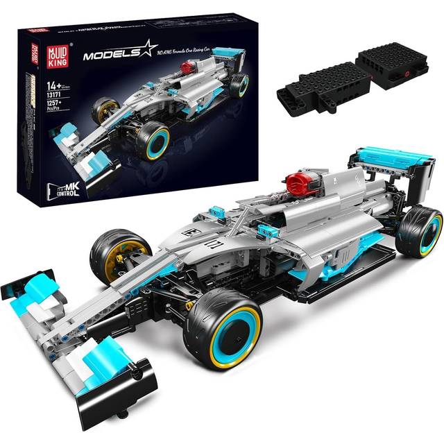 Mould King 13171 Sports Car Building Block Kits, MOC Supercar Racing Car Model Building Sets, Gift for Kids Age 8+ 13171