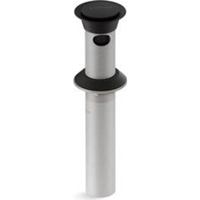 Kohler K-25322-BL Bathroom sink clicker drain with overflow  Matte Black