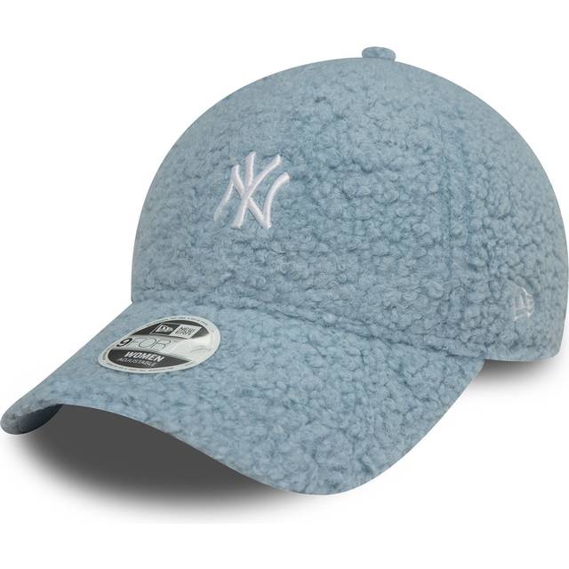 New Era - MLB Blå adjustable Keps - New York Yankees Womens Borg 9FORTY Light Blue/White Adjustable @ Hatstore