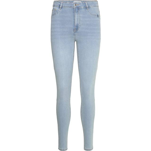 GINA TRICOT Molly High Waist Jeans |Blå |XXL