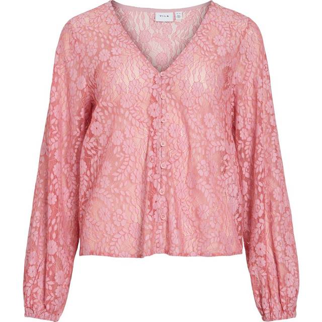 Vihibo Lace Long Sleeved Top