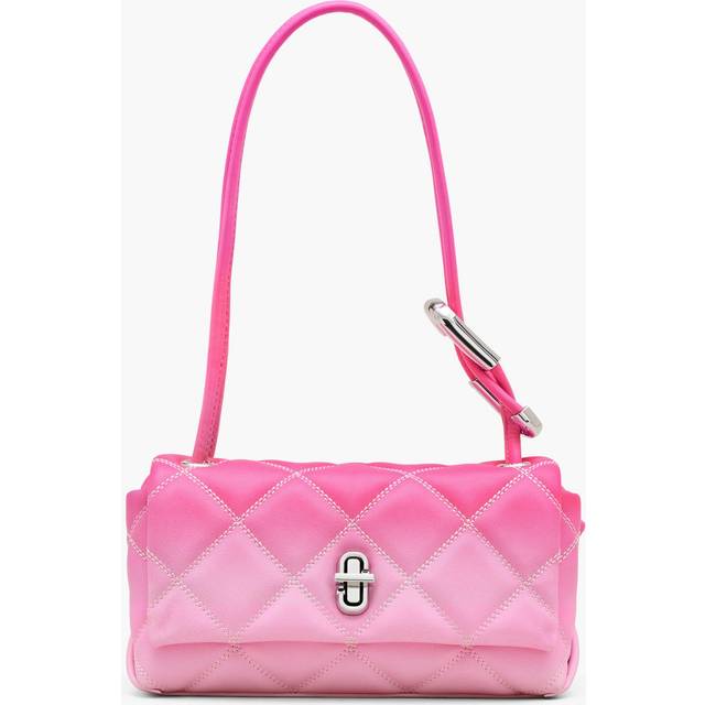 MARC JACOBS Marc Jacobs The Quilted Ombre Mini Dual Shoulder Bag in Bow Pink Multi