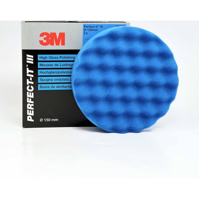 3M 50388 Perfect-It III Convoluted Foam Pad Blue (10)