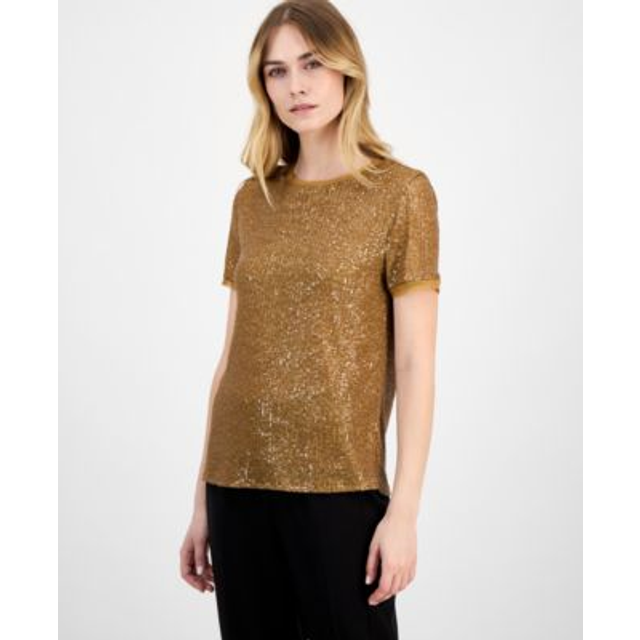 Anne Klein Banded T-Shirt