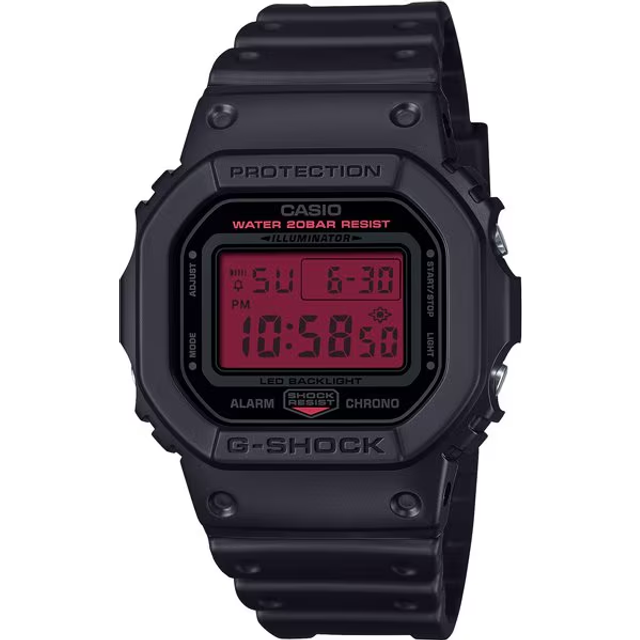 Watch environmentally friendly Black [Casio] G-Shock [Uses materials] DW-5600BBR-1JF Men's
