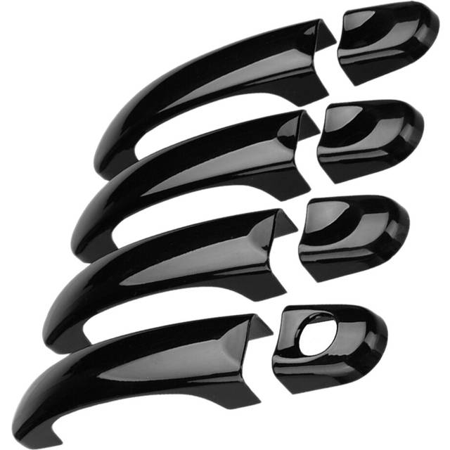 Car Door Handle Cover Trim for 2003-2015 2003-2015,Black