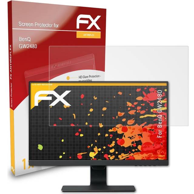 Atfolix screen protector for benq gw2480 screen protection film matt&shockproof