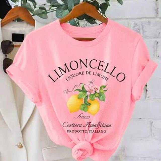 Calvaya Limoncello T-Shirt, Amalfi Coast Italy Lemons T-Shirt