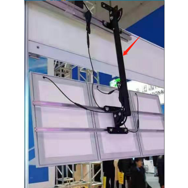 Telescopic heavy duty ceiling wall mount bracket tv a1 sign advertisement panels