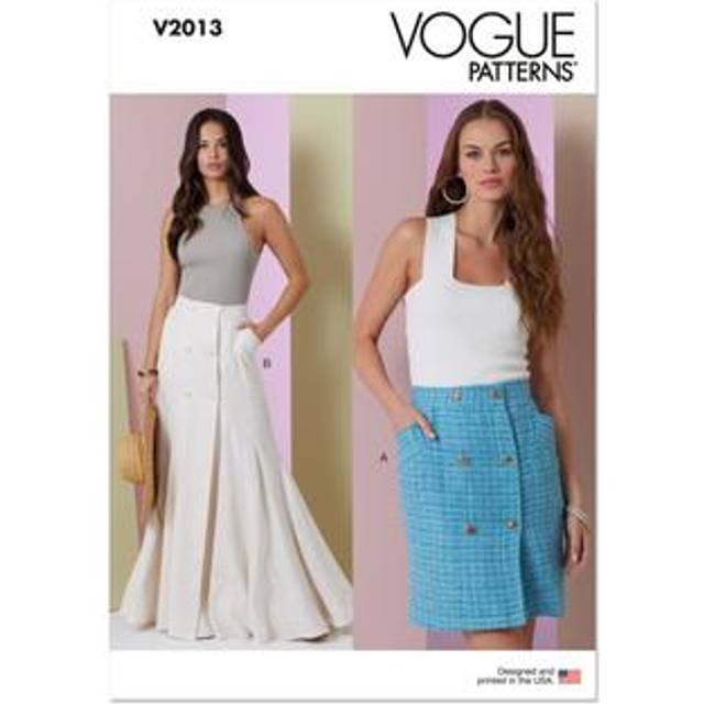 Vogue Misses' Fitted Skirt Sewing Pattern, V2013