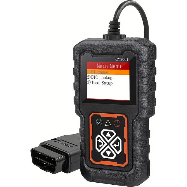 TEMU Cy3001 Car Scanner Code Reader Engine Fault Scanner Can Diagnostic Scan Tool For All Obd Ii Cars