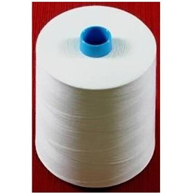 Janome White Embroidery Bobbin Thread 20 000 Meter Cone