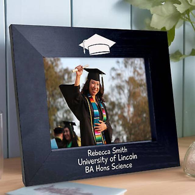 Personalised graduation gift for daughter son photo frame congratulations gift