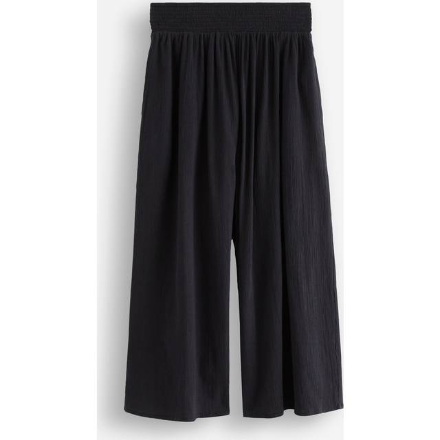 LINDEX Trousers Smock |Svart |M