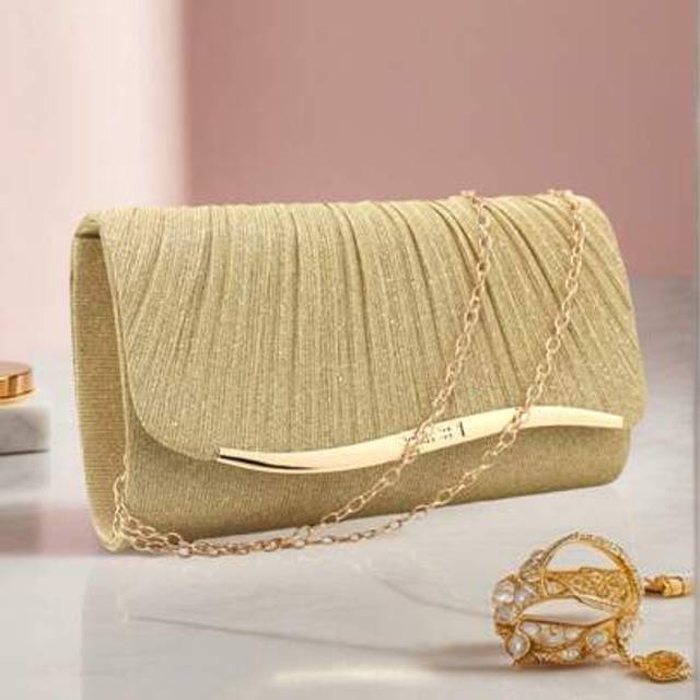 SHEIN Red Color Women Evening Bags Cover Envelope Design Pary Wedding Girl Handbags With Chan Shoulder Clutch Velvet Fashion Purse