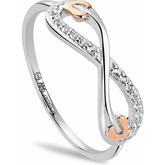 Clogau Tree of Life Sterling Silver Infinity Ring - R