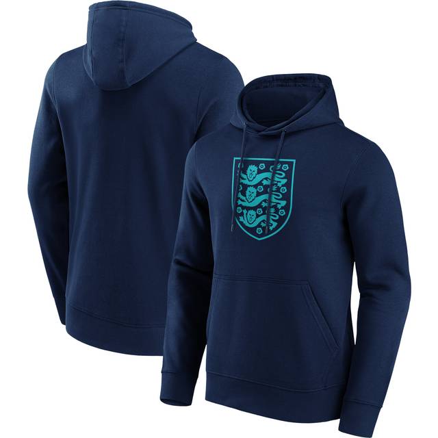 England Primary Mono Graphic Overhead Hoodie - Navy - Mens