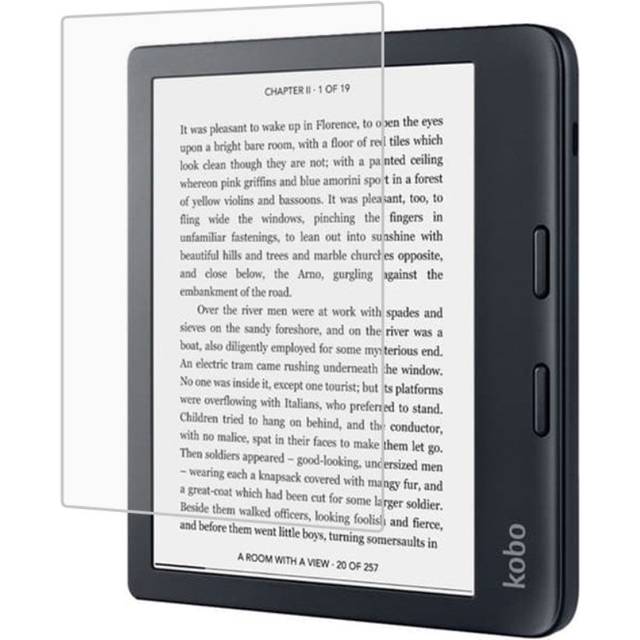 Kobo Libra 2 Arc Edge Härdat Glas - Skärmskydd - Genomskinlig