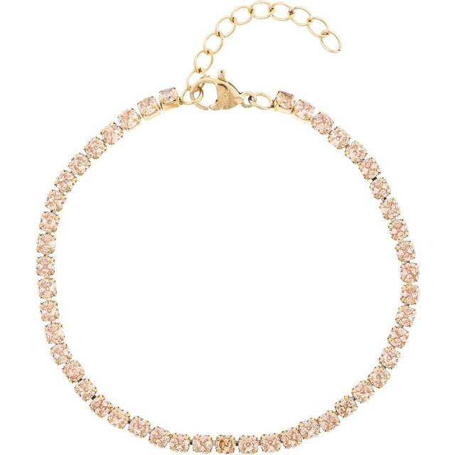 DARK Tennis Chain Bracelet 3 mm Champagne